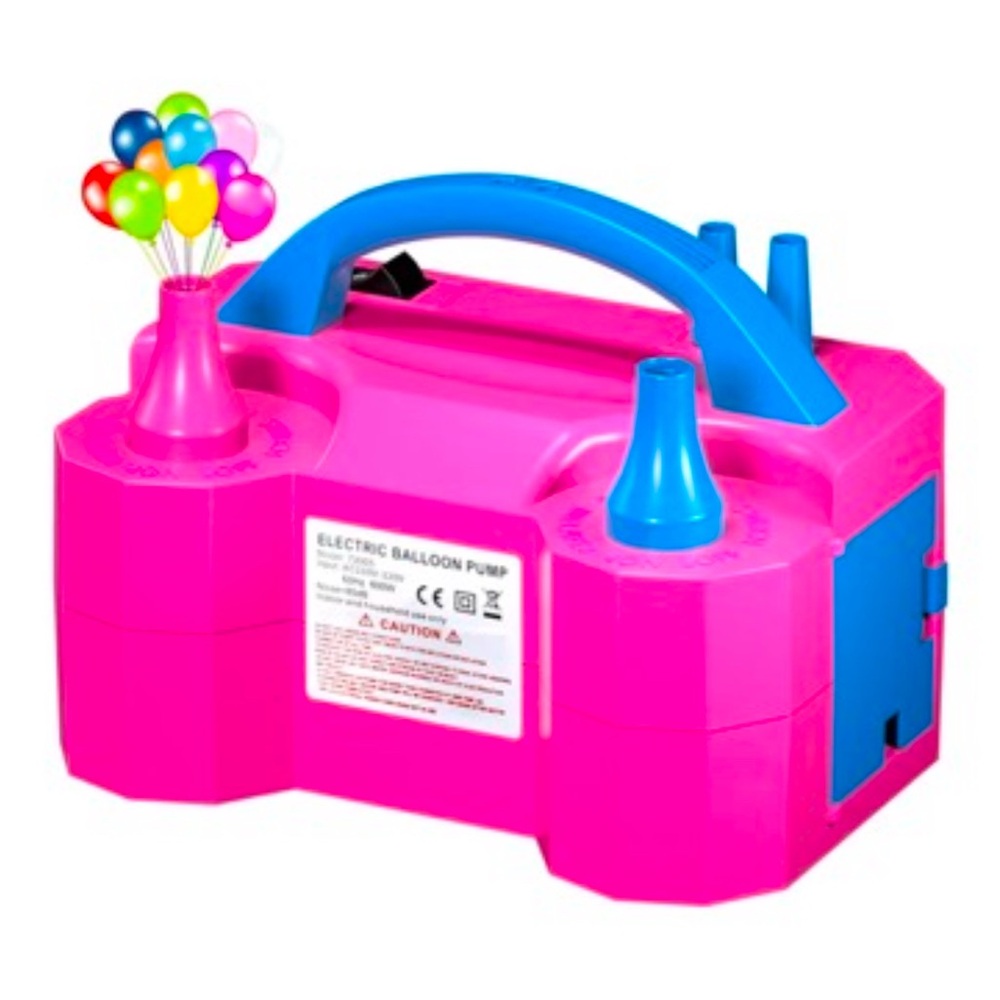 🆕 Balloon Pump Balloon Electric Electric Balloon Pump at Home with Dual Nozzle